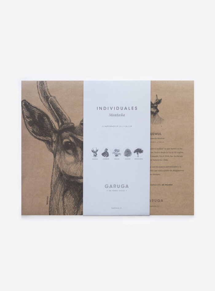 Set Individuales - Montaña