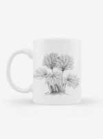 Set 4 Tazones Flora Nativa