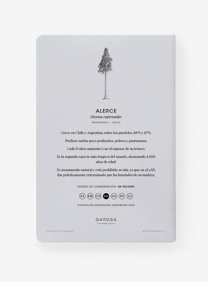 Libreta - Alerce