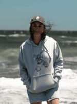 Polerón Gorro Gris- Puma cachorro