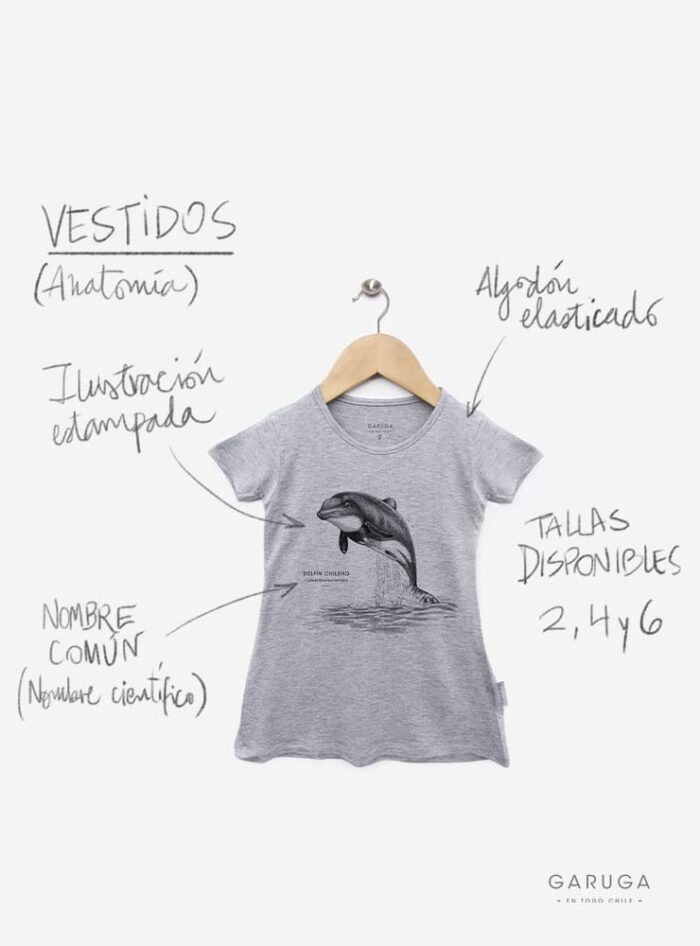 Vestido Gris- Martín pescador
