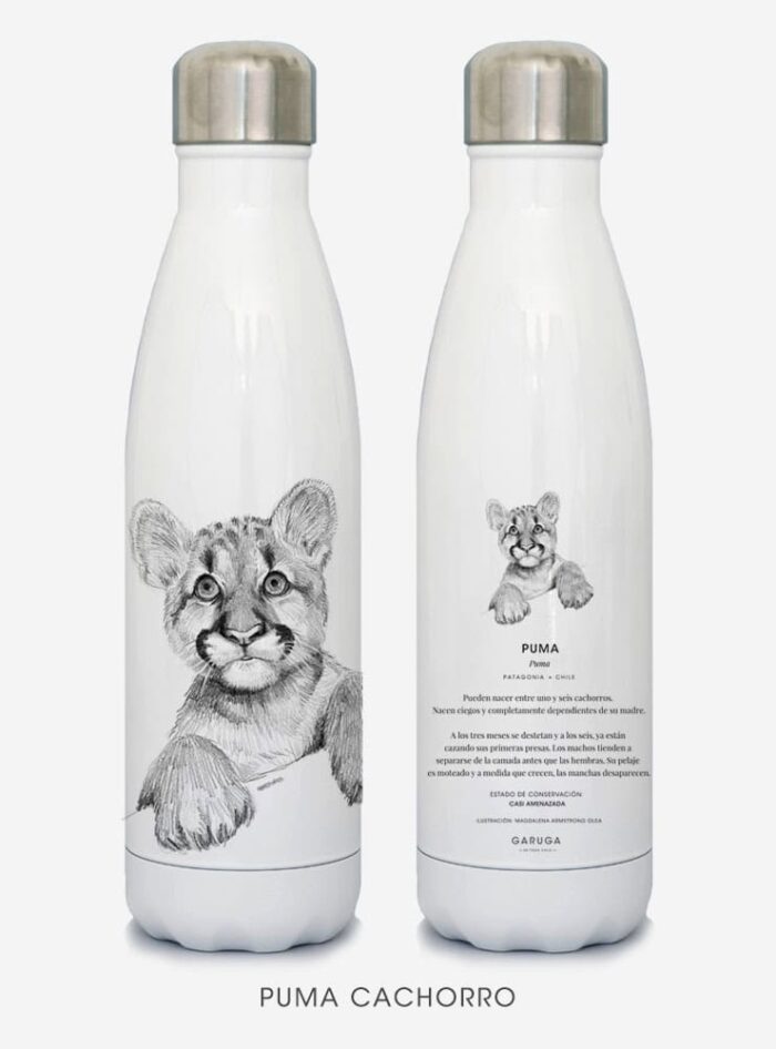 Botella Térmica - Puma cachorro