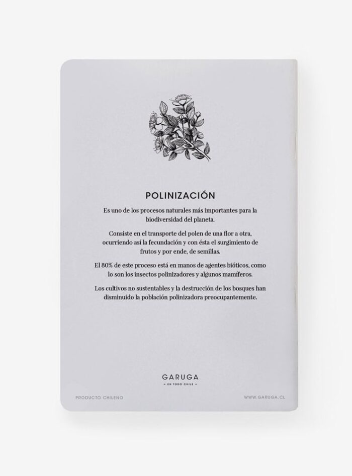 Libreta - Polinización