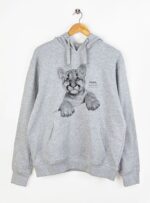 Polerón Gorro Gris- Puma cachorro