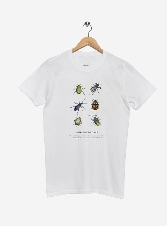 Polera Adulto- Insectos de Chile