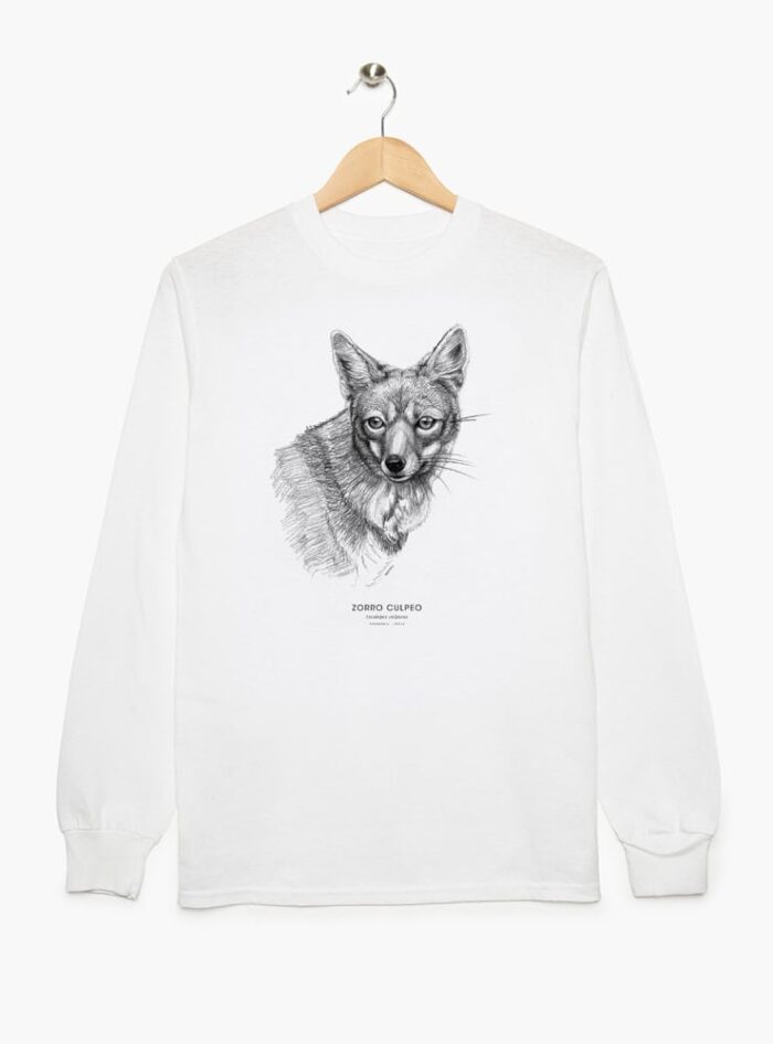 Polera Adulto  Manga Larga  - Zorro