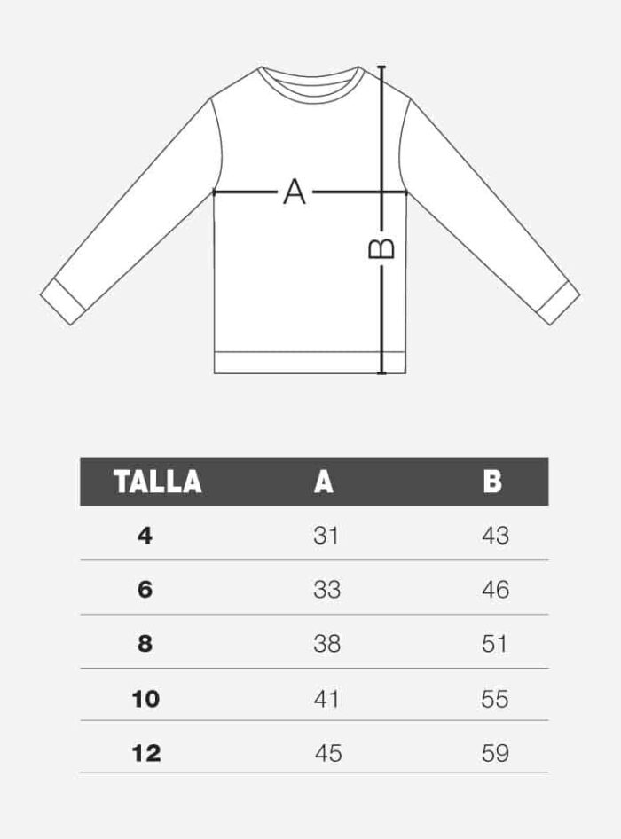Polera Niñ@ Manga larga- Loica