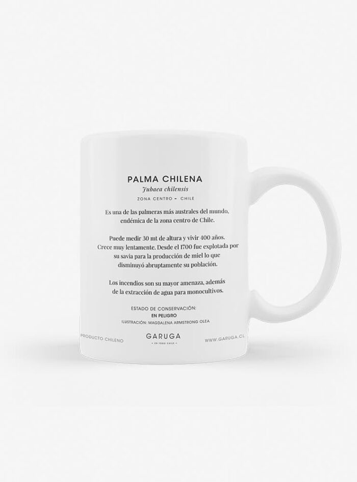 Tazón - Palma chilena