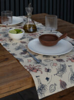 Camino de mesa Fondo Marino